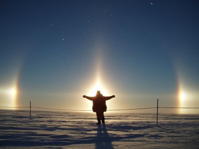 Jimmi: "Anyone for a sundog?"