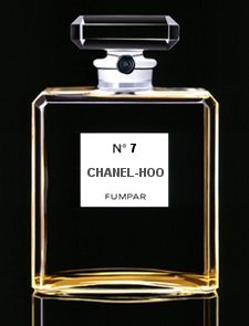 Chanel5, with added aqua.