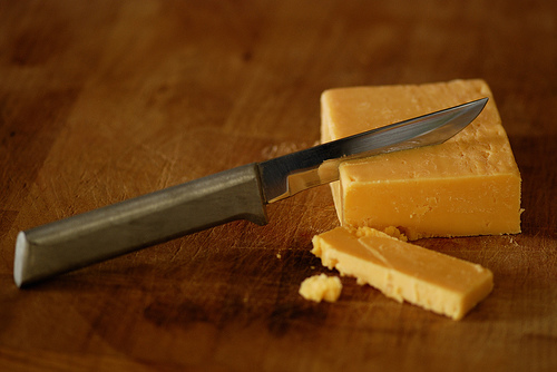 How's about a nice piece of cheese?